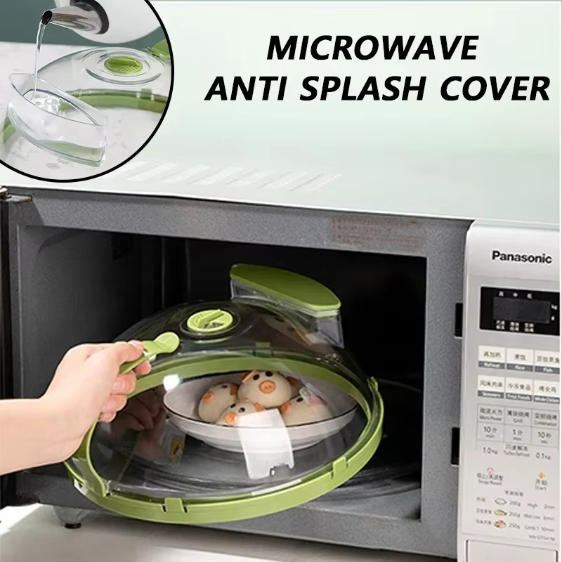 Microwave Steam Splatter Cover