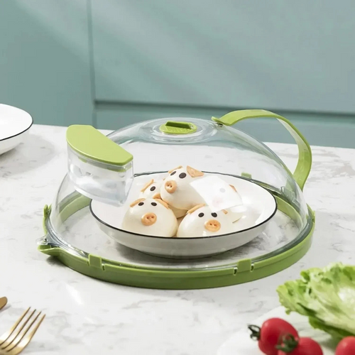 Microwave Steam Splatter Cover